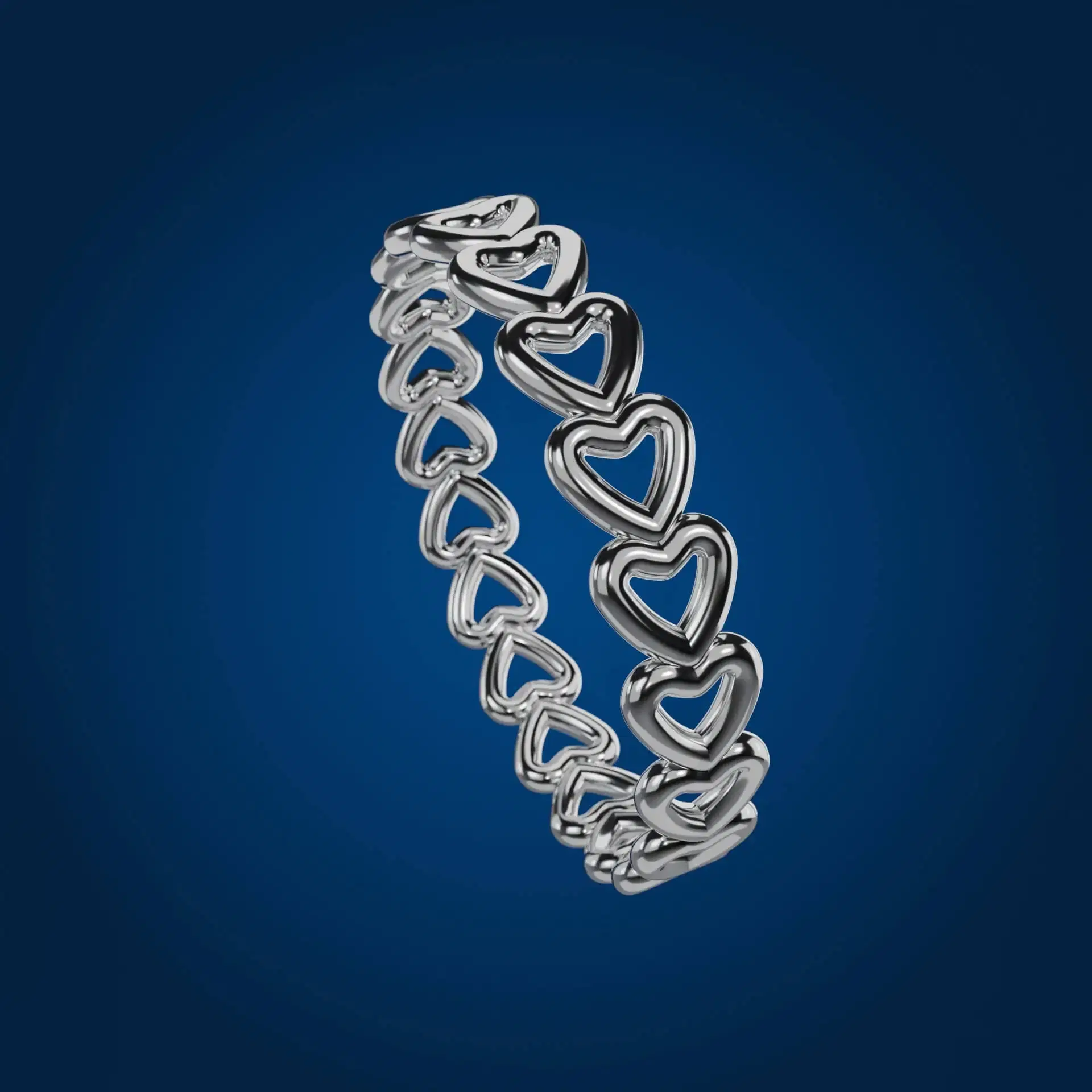 Cors - Rings artesanal de plata - Vista principal